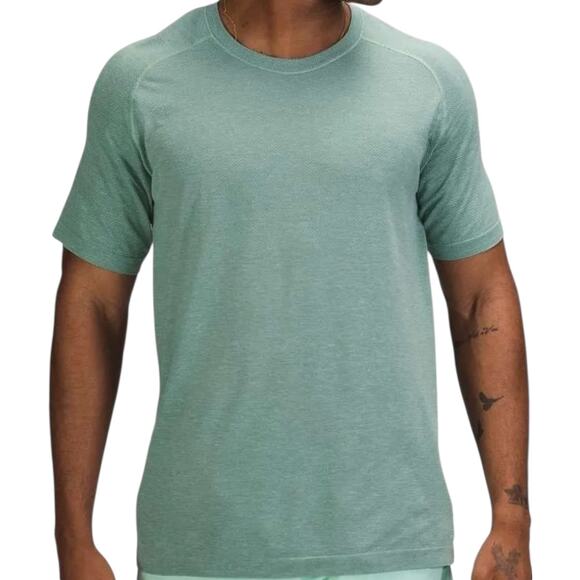 Lululemon Metal Vent Tech Short-Sleeve 2.0 Wild Mint Tidewater Teal Green M - Picture 1 of 5